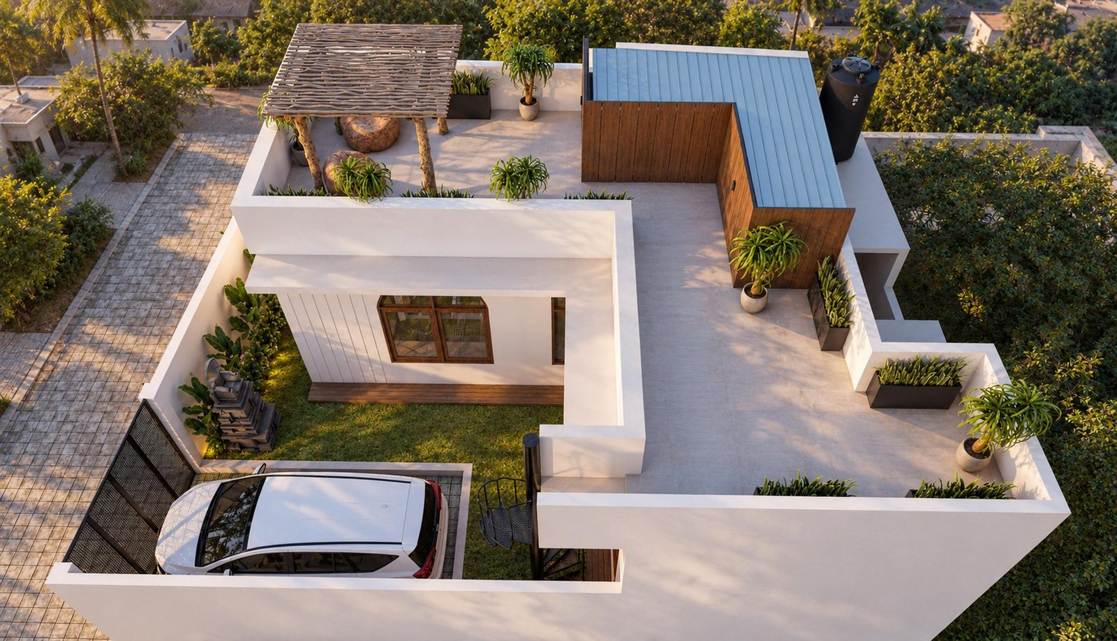 Rendering of Villa Kutuh 3